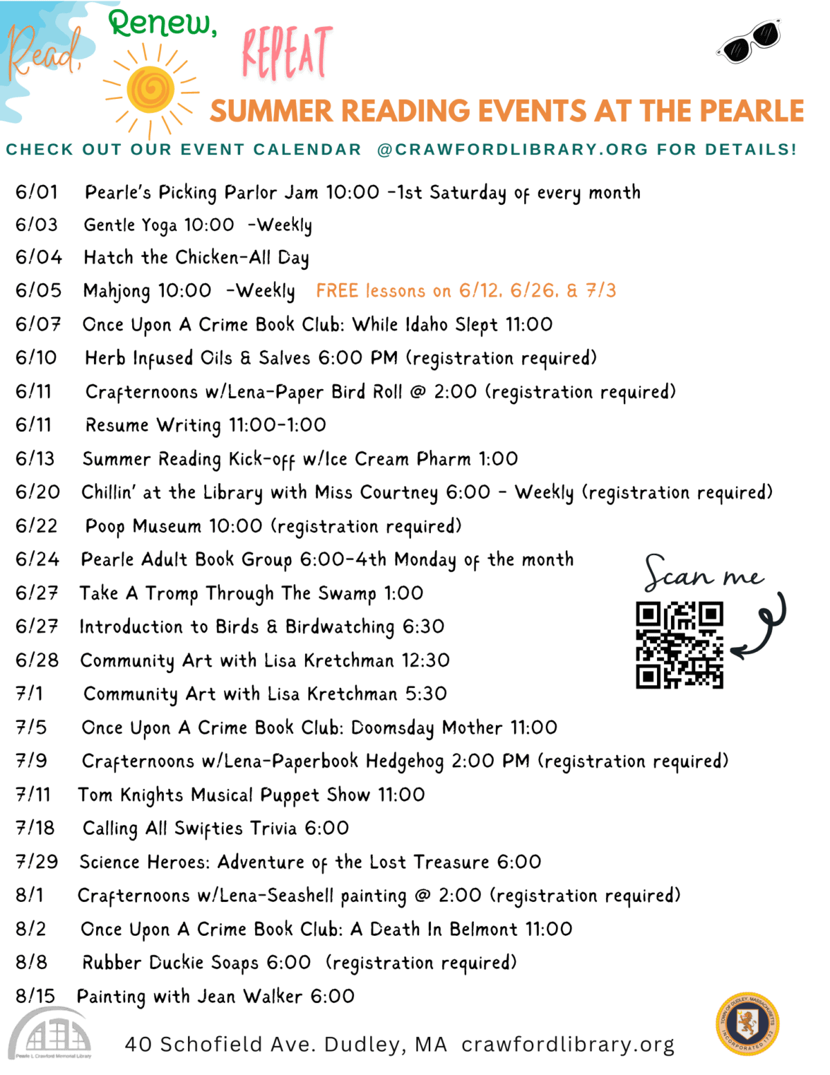 summer events & happenings